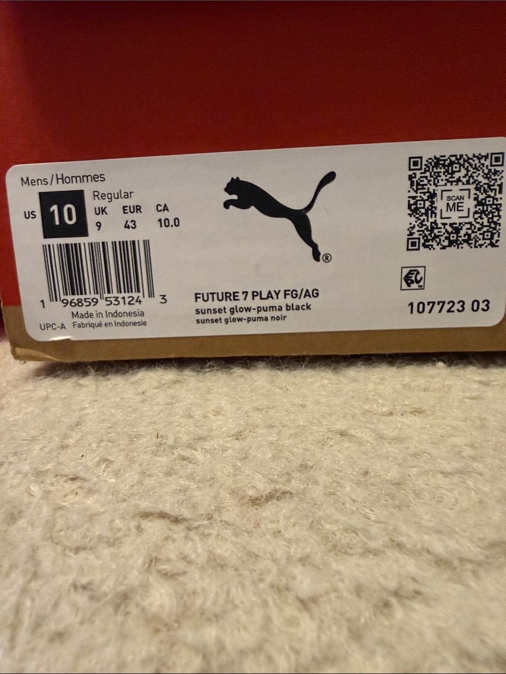 Puma Future 7 Play Soccer Cleats - Picture 5 of 5